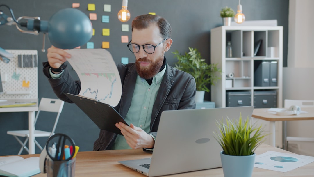 Business continuity planning for a manager reviewing backup systems and response steps.